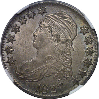 1827 Bust Half Dollar   NGC MS-61  CAC - Image 2