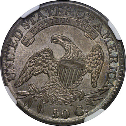 1827 Bust Half Dollar   NGC MS-61  CAC - Image 3