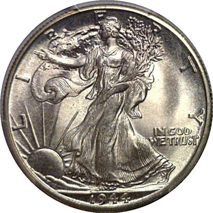 1944-D Walking Liberty Half Dollar   PCGS MS-67 - Image 2
