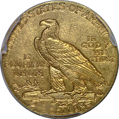 1911-D $2 1/2 Indian   PCGS MS-63+  CAC - Image 3