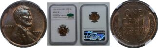 1955 Doubled Die Obverse  Lincoln Cent      NGC MS-65 RB  CAC