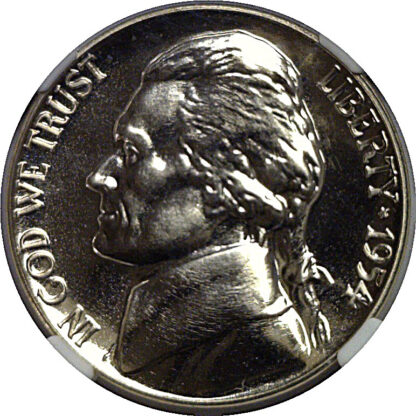 1954  Jefferson Nickel   NGC PR-69 - Image 2