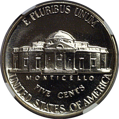 1954  Jefferson Nickel   NGC PR-69 - Image 3