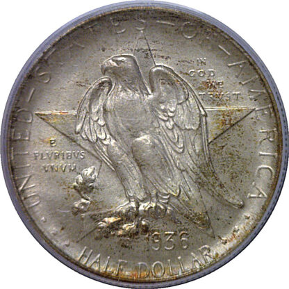 1936-S Texas Commemorative Half Dollar   PCGS MS-65 - Image 2