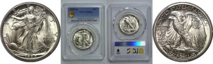 1929-D Walking Liberty Half Dollar   PCGS MS-64