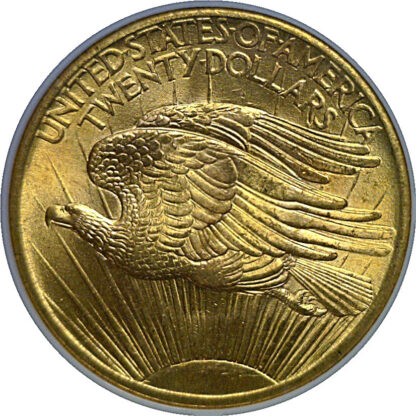 1908 No Motto  $20 St. Gaudens   NGC MS-65 - Image 3