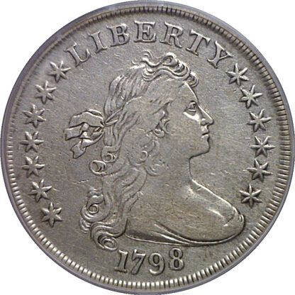 1798 Bust Dollar   PCGS VF-20 - Image 2