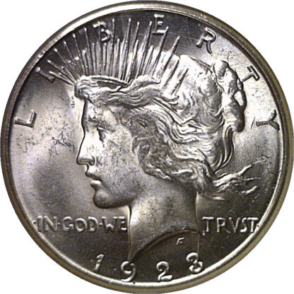 1923-S Peace Dollar   NGC MS-64 - Image 2