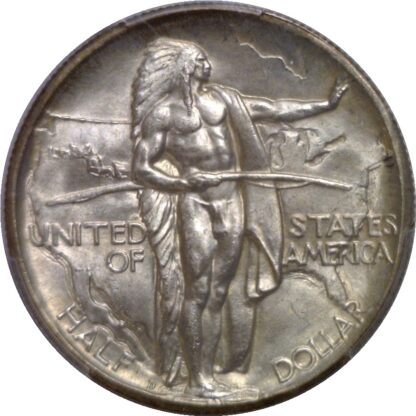 1933-D Oregon Trail Commemorative Half Dollar   PCGS MS-66 - Image 2