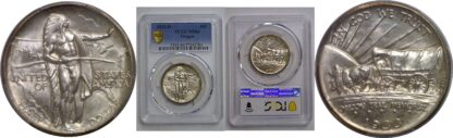 1933-D Oregon Trail Commemorative Half Dollar   PCGS MS-66