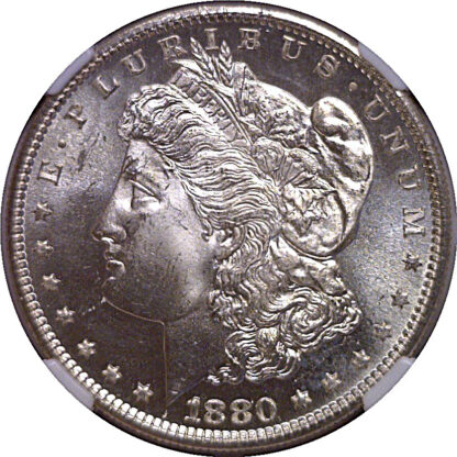1880-S Morgan Dollar   NGC MS-65  CAC - Image 2