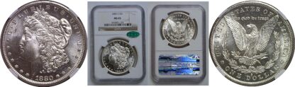 1880-S Morgan Dollar   NGC MS-65  CAC