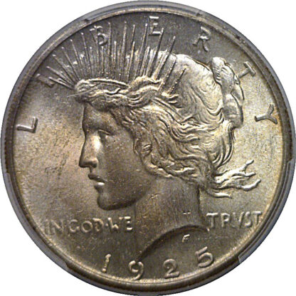 1925 Peace Dollar   PCGS MS-65+ - Image 2