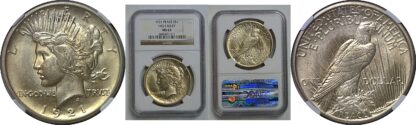 1921 Peace Dollar   NGC MS-63