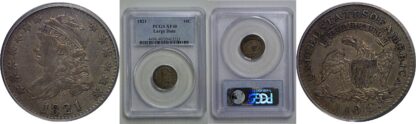 1821  Bust Dime   PCGS XF-40