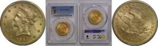 1895  $10 Liberty    PCGS MS-65