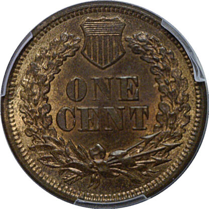 1867 Indian Head Cent    PCGS MS-64 RB - Image 3