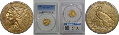 1914 $2 1/2 Indian   PCGS MS-62