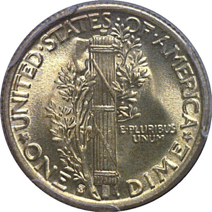 1930-S Mercury Dime    PCGS MS-65 FB - Image 3