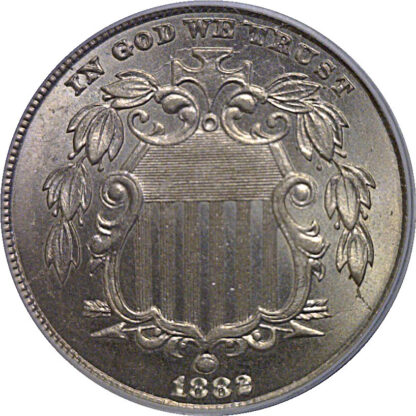 1882 Shield Nickel   PCGS MS-65  CAC - Image 2