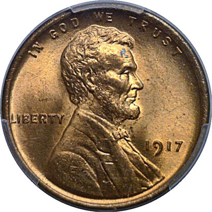1917 Lincoln Cent     PCGS MS-66 RD - Image 2