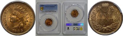 1905 Indian Head Cent    PCGS MS-64 RD