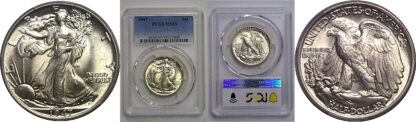 1947 Walking Liberty Half Dollar   PCGS MS-65