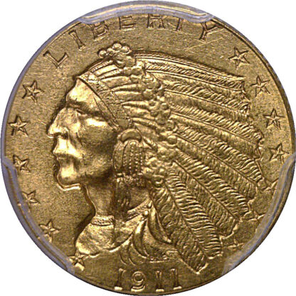 1911-D $2 1/2 Indian   PCGS MS-62 - Image 2