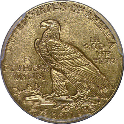 1911-D $2 1/2 Indian   PCGS MS-62 - Image 3