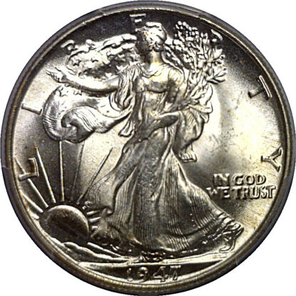 1947 Walking Liberty Half Dollar   PCGS MS-65 - Image 2