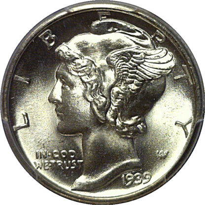 1939-D Mercury Dime   PCGS MS-67 FB - Image 2