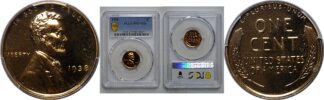 1938 Lincoln Cent    PCGS PR-67 RD