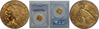 1912 $2 1/2 Indian   PCGS MS-62