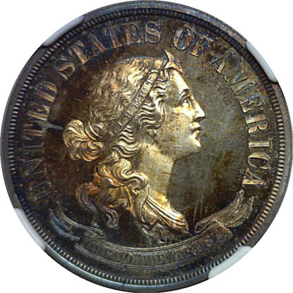 1869 Pattern Half Dollar  Judd-755   NGC PR-66 CAM - Image 2