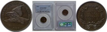 1856 Flying Eagle Cent   PCGS PR-64