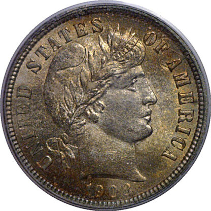 1908 Barber Dime   PCGS MS-65 - Image 2