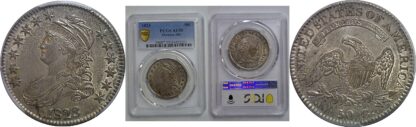1823 Bust Half Dollar    PCGS AU-55