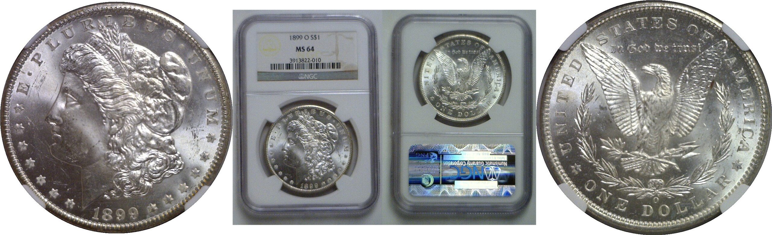 1899-O Morgan Dollar   NGC MS-64