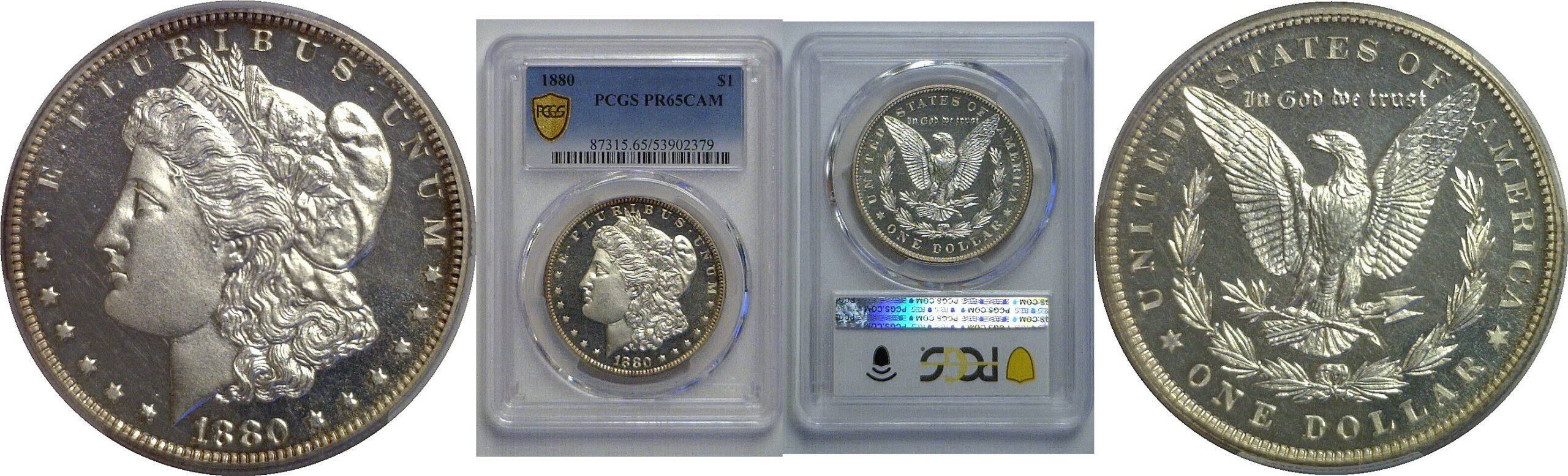 1880 Morgan Dollar   PCGS PR-65 CAM