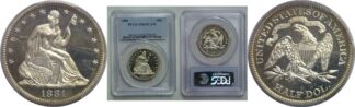 1881  Seated Liberty Half Dollar    PCGS PR-65 CAM