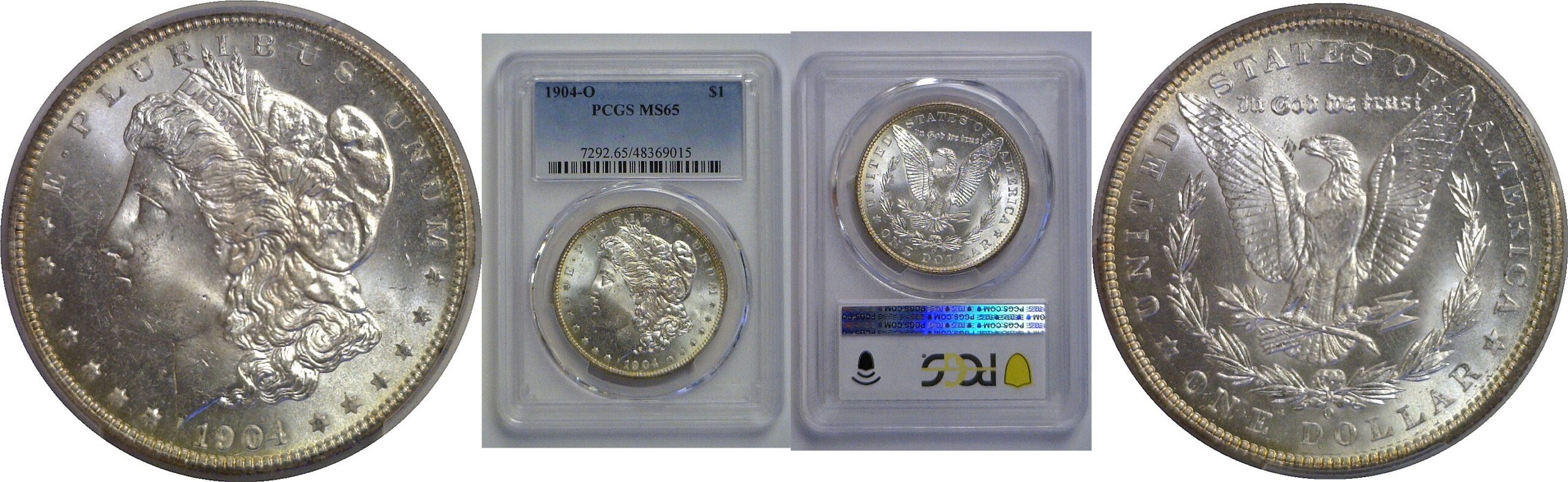 1904-O Morgan Dollar   PCGS MS-65