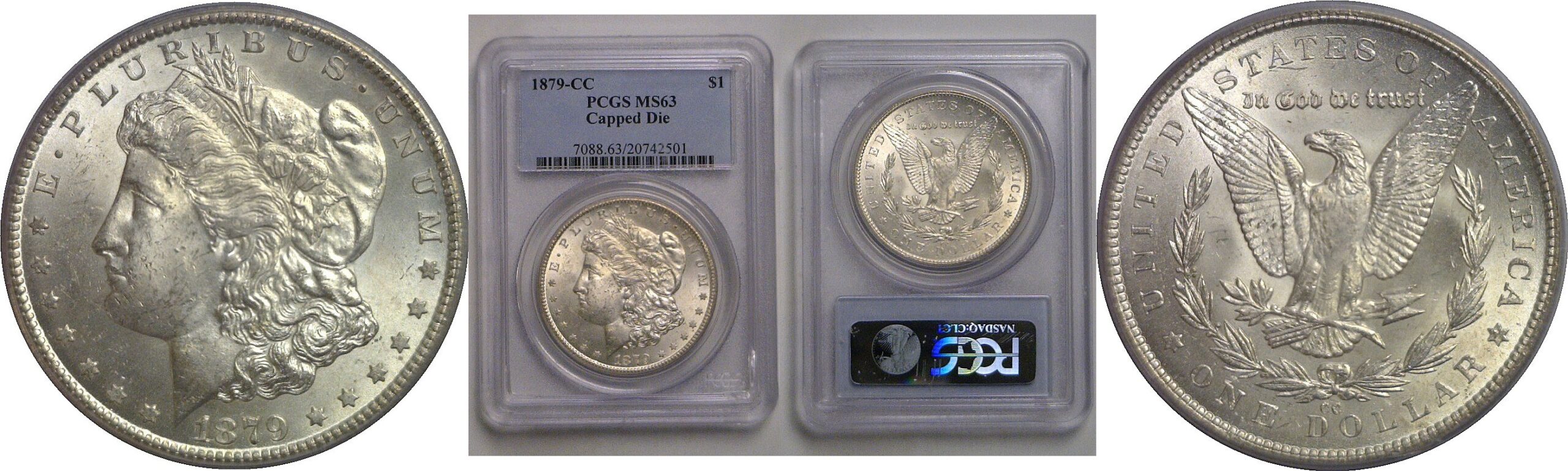 1879-CC Morgan Dollar    PCGS MS-63
