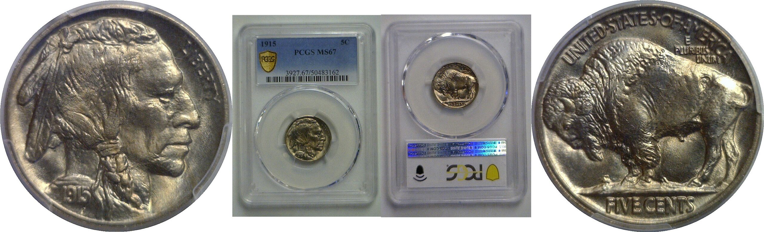 1915 Buffalo Nickel  PCGS MS-67