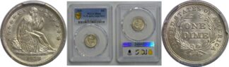 1838 Seated Liberty Dime   PCGS MS-66