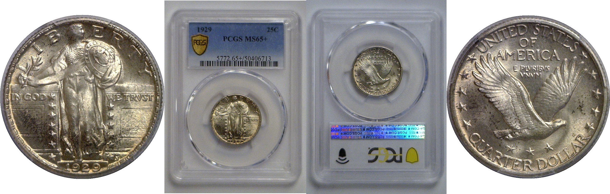 1929 Standing Liberty Quarter   PCGS MS-65+