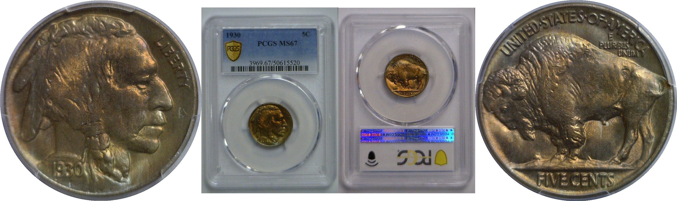1930 Buffalo Nickel   PCGS MS-67