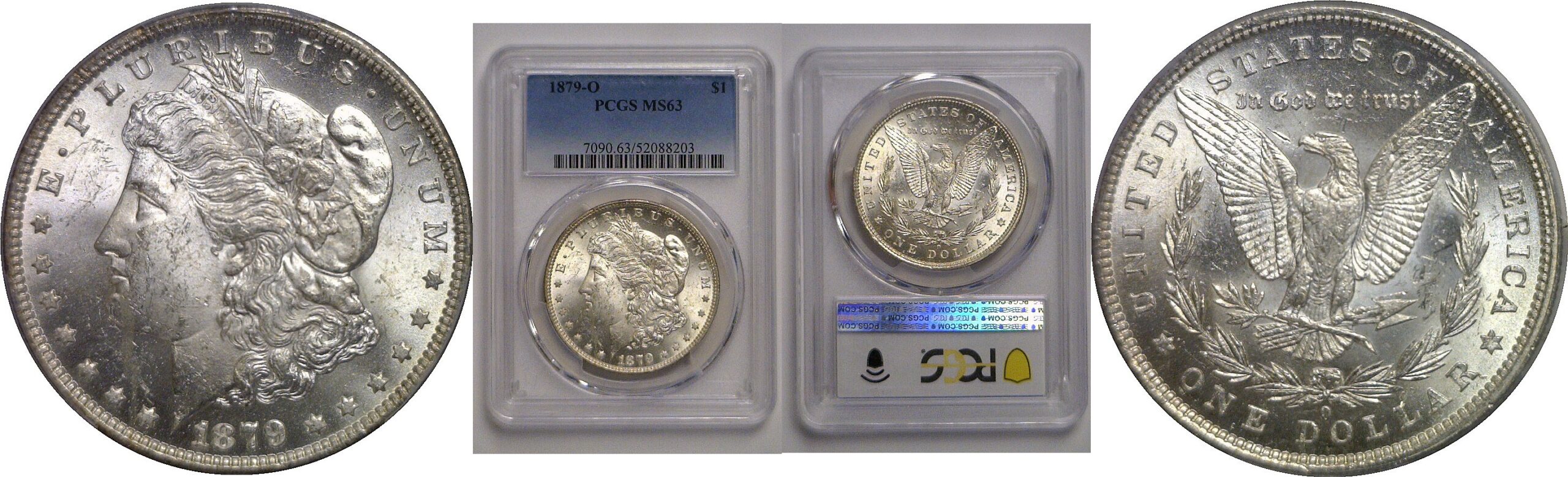 1879-O Morgan Dollar   PCGS MS-63