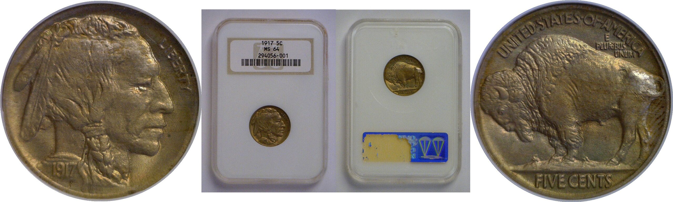 1917 Buffalo Nickel   NGC MS-64