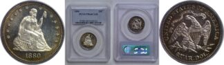 1880 Seated Liberty Quarter    PCGS PR-66 CAM