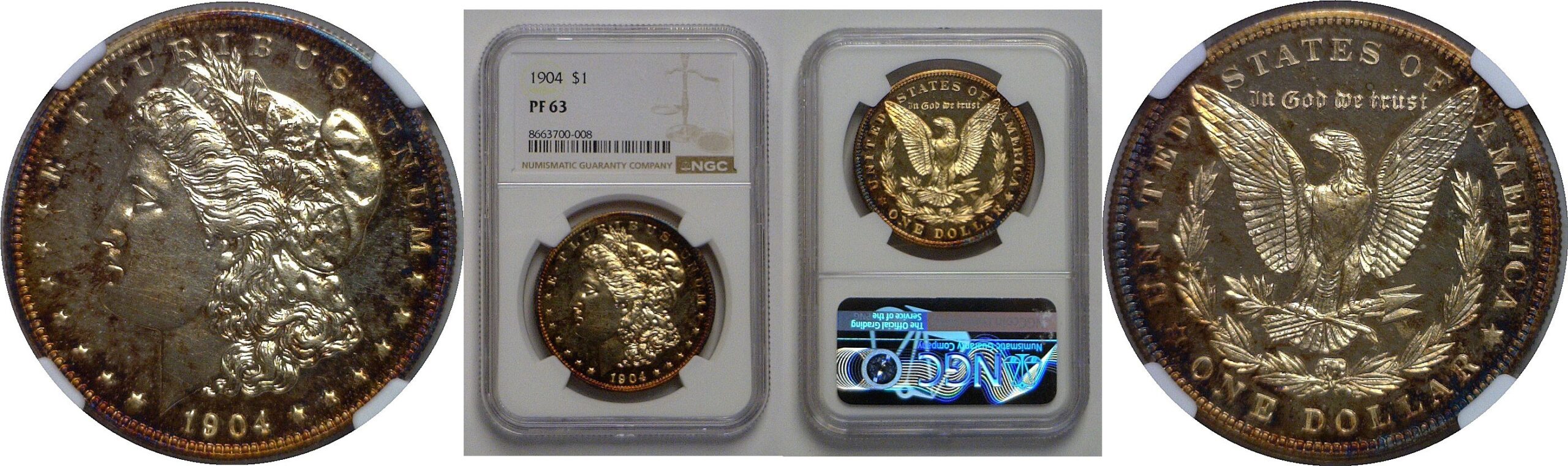 1904 Morgan Dollar   NGC PF-63